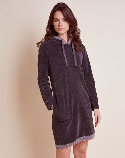 Robe Week End noir/gris