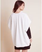 Poncho Essentiel écru