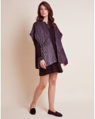 Poncho Essentiel gris vison