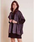 Poncho Essentiel gris vison