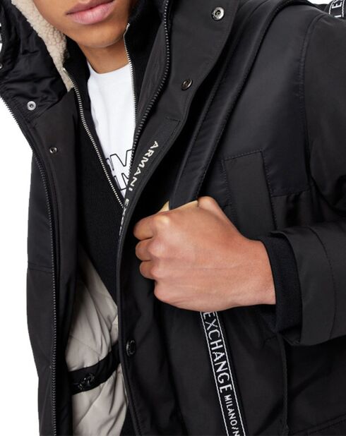 Manteau Timéo noir