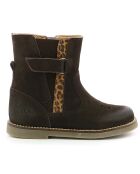 Boots en Cuir Saveta marron