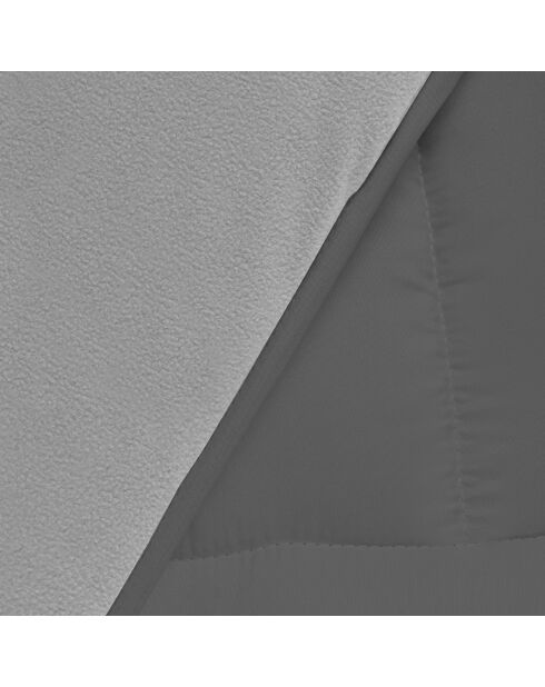 Piumino in pile grigio Idm - 240x220 cm