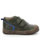 Sneakers Hautes en Cuir Biboc vert foncé