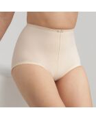 Culotte gainante serre-taille beige