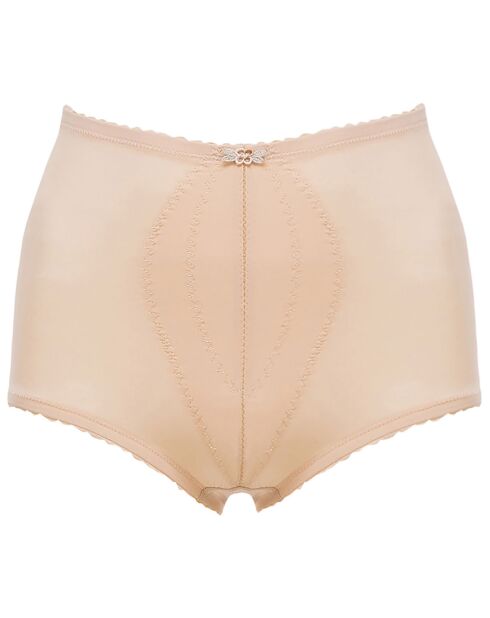 Culotte gainante serre-taille beige