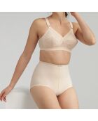 Culotte gainante serre-taille beige