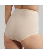 Culotte gainante serre-taille beige