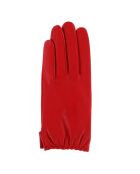 Gants en Cuir d'Agneau doublure Textile Huntia Dpol rouges