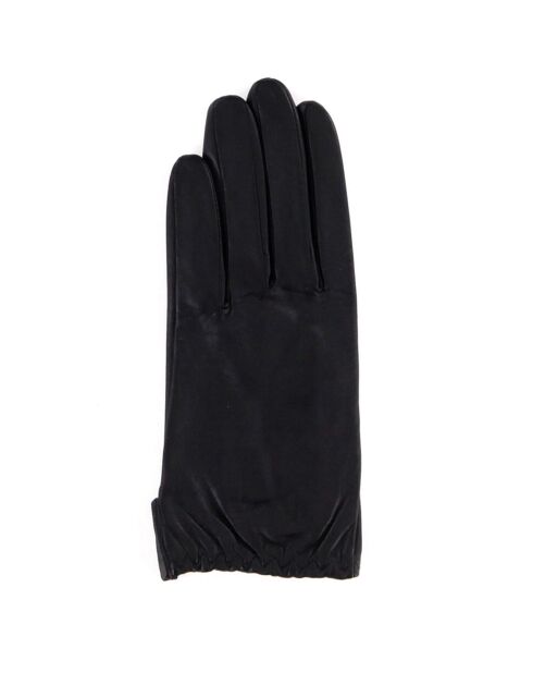 Gants en Cuir d'Agneau doublure Textile Huntia Dpol noirs