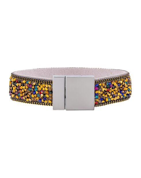 Bracelet Siberia gris/multicolore/argenté