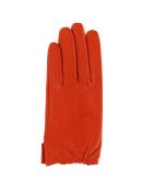 Gants en Cuir d'Agneau doublure Textile Huntia Dpol orange