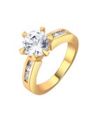 Bague Eternal blanc/doré