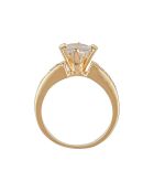 Bague Eternal blanc/doré