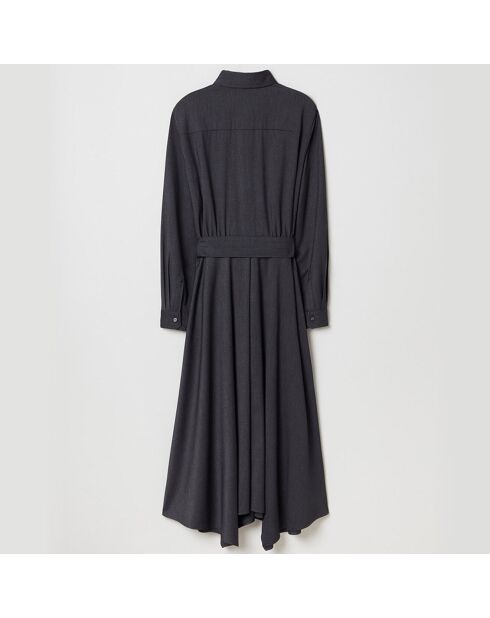 Robe en laine mélangéeJosephine charcoal