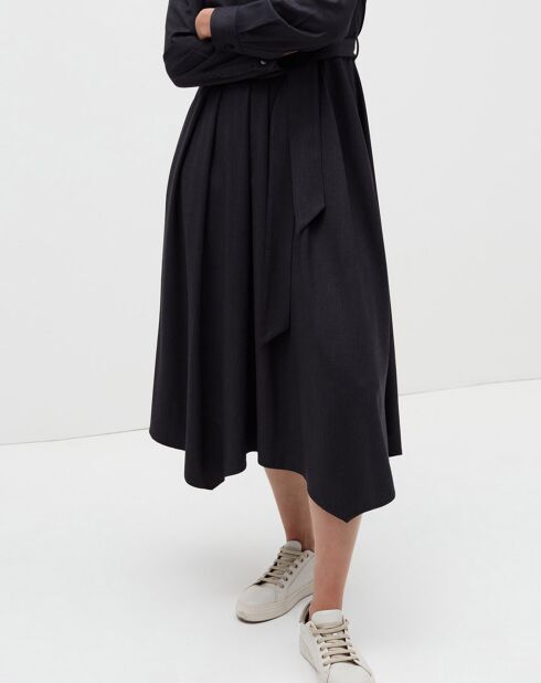 Robe en laine mélangéeJosephine charcoal