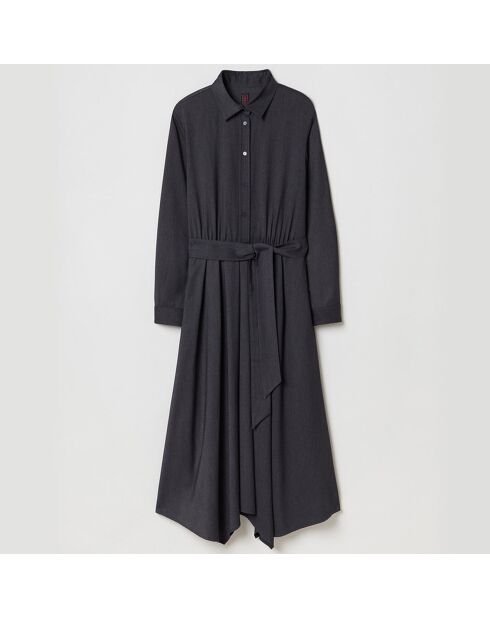 Robe en laine mélangéeJosephine charcoal
