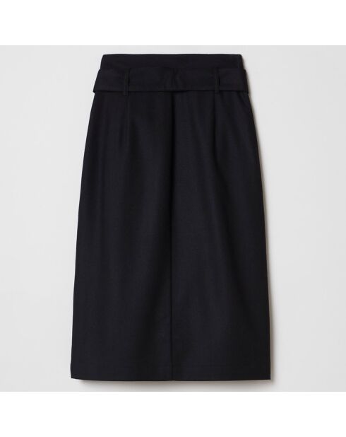 Jupe en Laine mélangée Mylene noire