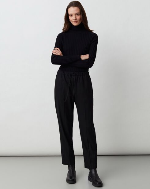 Pantalon en Laine mélangée  Liberta noir