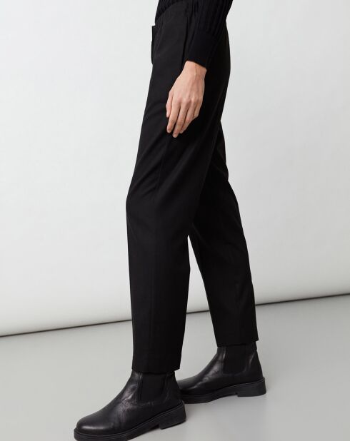 Pantalon en Laine mélangée  Liberta noir