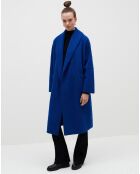 Manteau en Laine mélangée Josy bleu