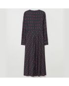 Robe Malya vert/rose
