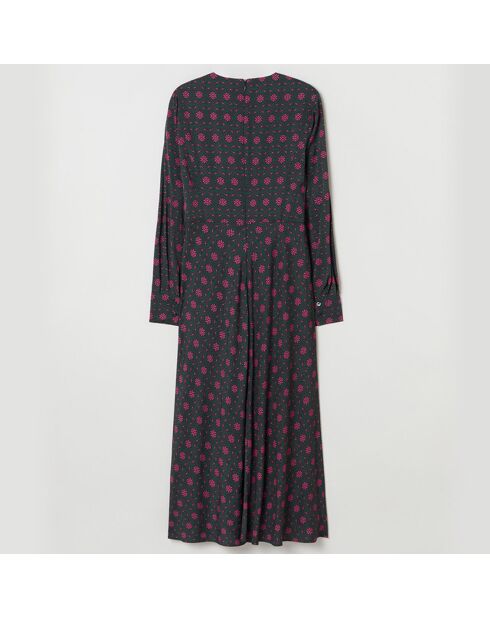 Robe Malya vert/rose