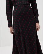 Robe Malya vert/rose