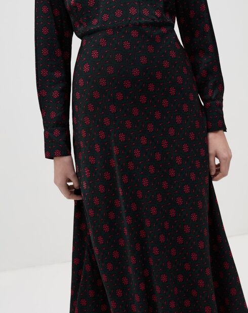 Robe Malya vert/rose