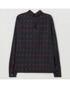 Chemise Venitia vert/rose