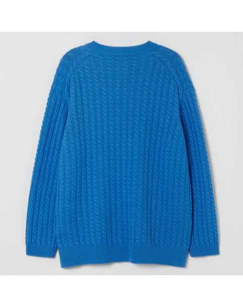 Pull en Laine & Cachemire mélangés Tati bleu