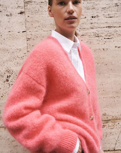 Cardigan Joella corail