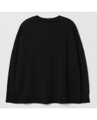 Pull en Laine mélangée Palu noir