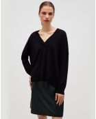 Pull en Laine mélangée Palu noir