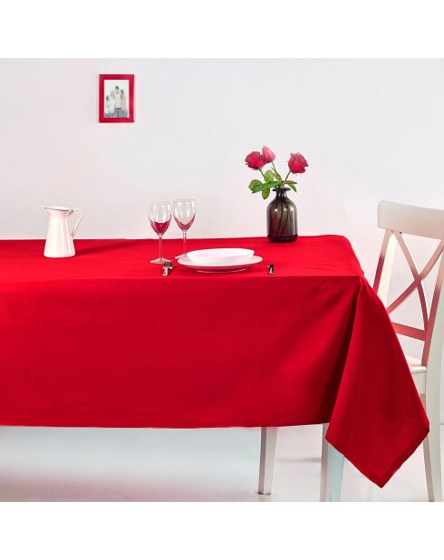 Mantel rojo Roma