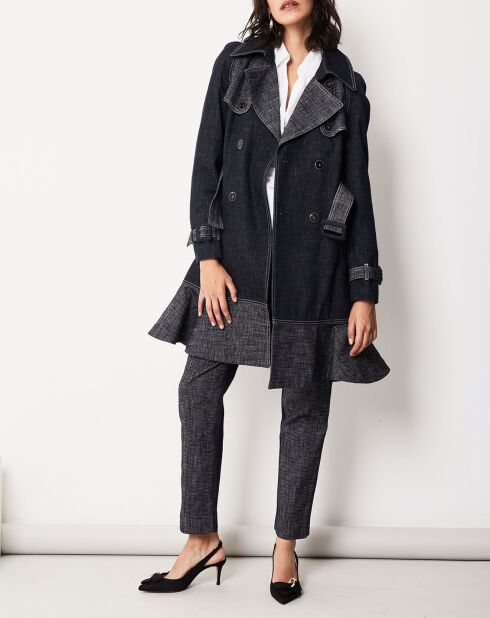 Manteau denim  Juliette marine