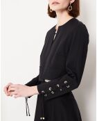 Veste courte Sixtine noire