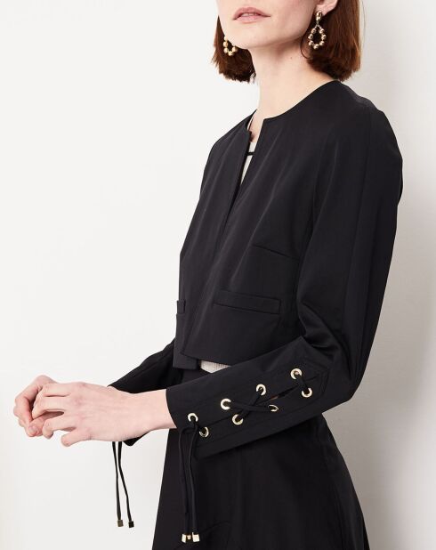 Veste courte Sixtine noire
