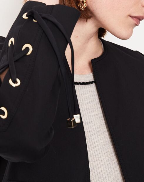 Veste courte Sixtine noire