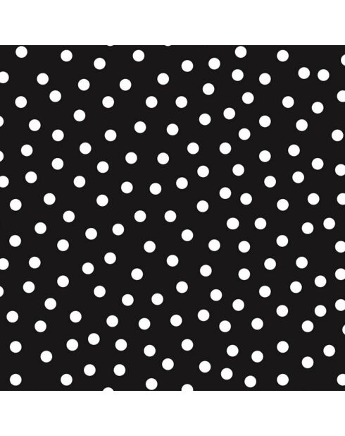 schwarzer gepunkteter Fahrradsitzbezug