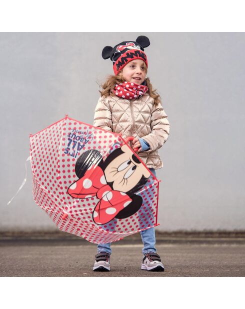 Parapluie Enfant transparent Minnie transparent