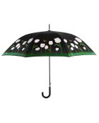 Parapluie droit automatique avec tulipes multicolore