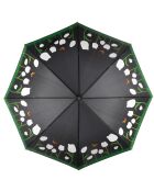 Parapluie droit automatique avec tulipes multicolore