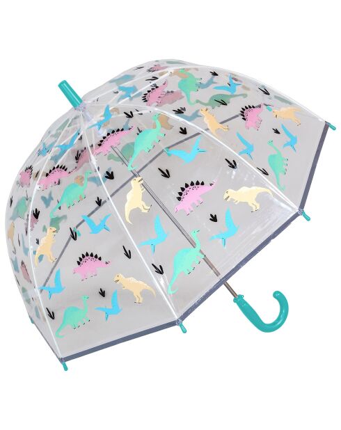 Parapluie Enfant phosphorescent Dinosaures transparent