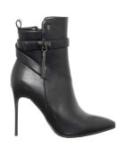 Giuseppa zwarte laarzen - hak van 10,5 cm