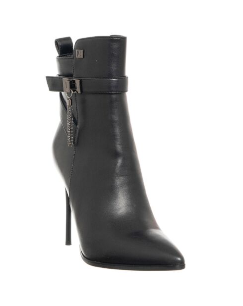 Giuseppa zwarte laarzen - hak van 10,5 cm