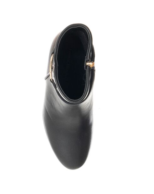 Bottines Giovanna noires - Talon 8.5 cm