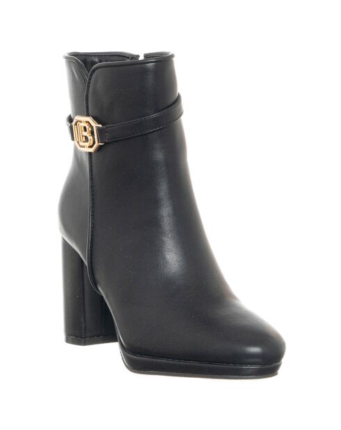 Bottines Giovanna noires - Talon 8.5 cm