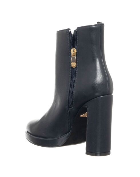 Bottines Ubalda noires - Talon 11 cm