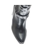 Bottes Sibilla noires - Talon 11 cm